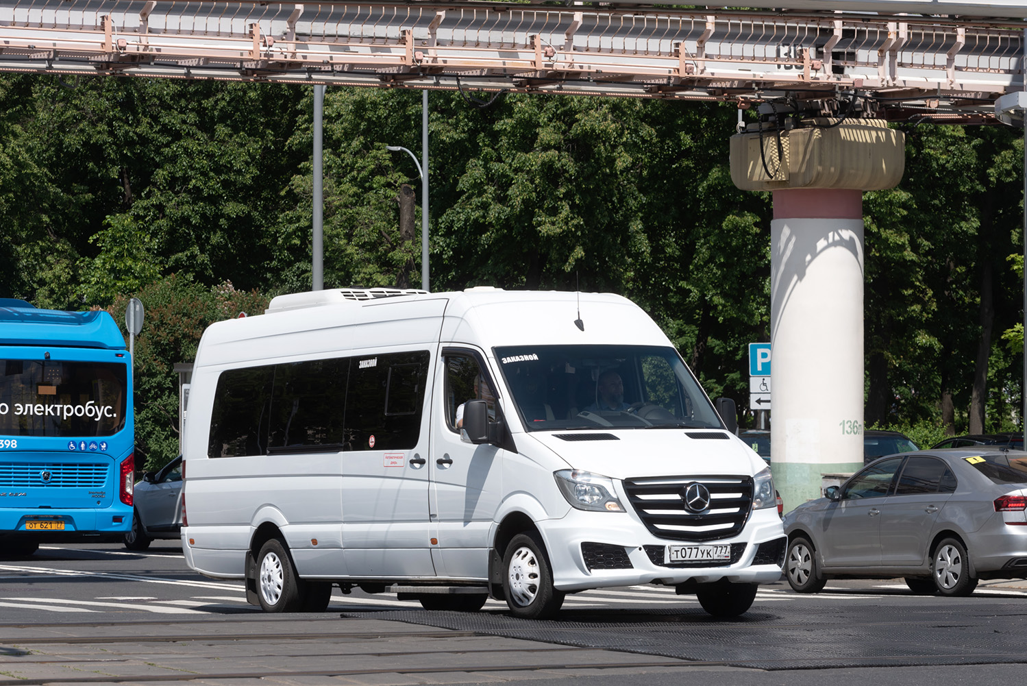 Москва, Луидор-223602 (MB Sprinter) № Т 077 УК 777