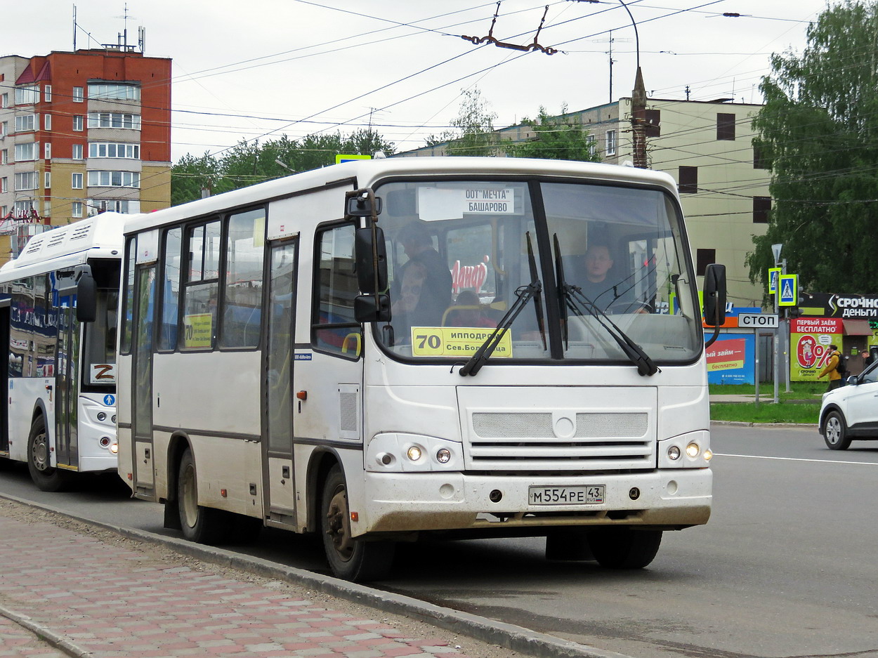 Кировская область, ПАЗ-320402-14 № М 554 РЕ 43