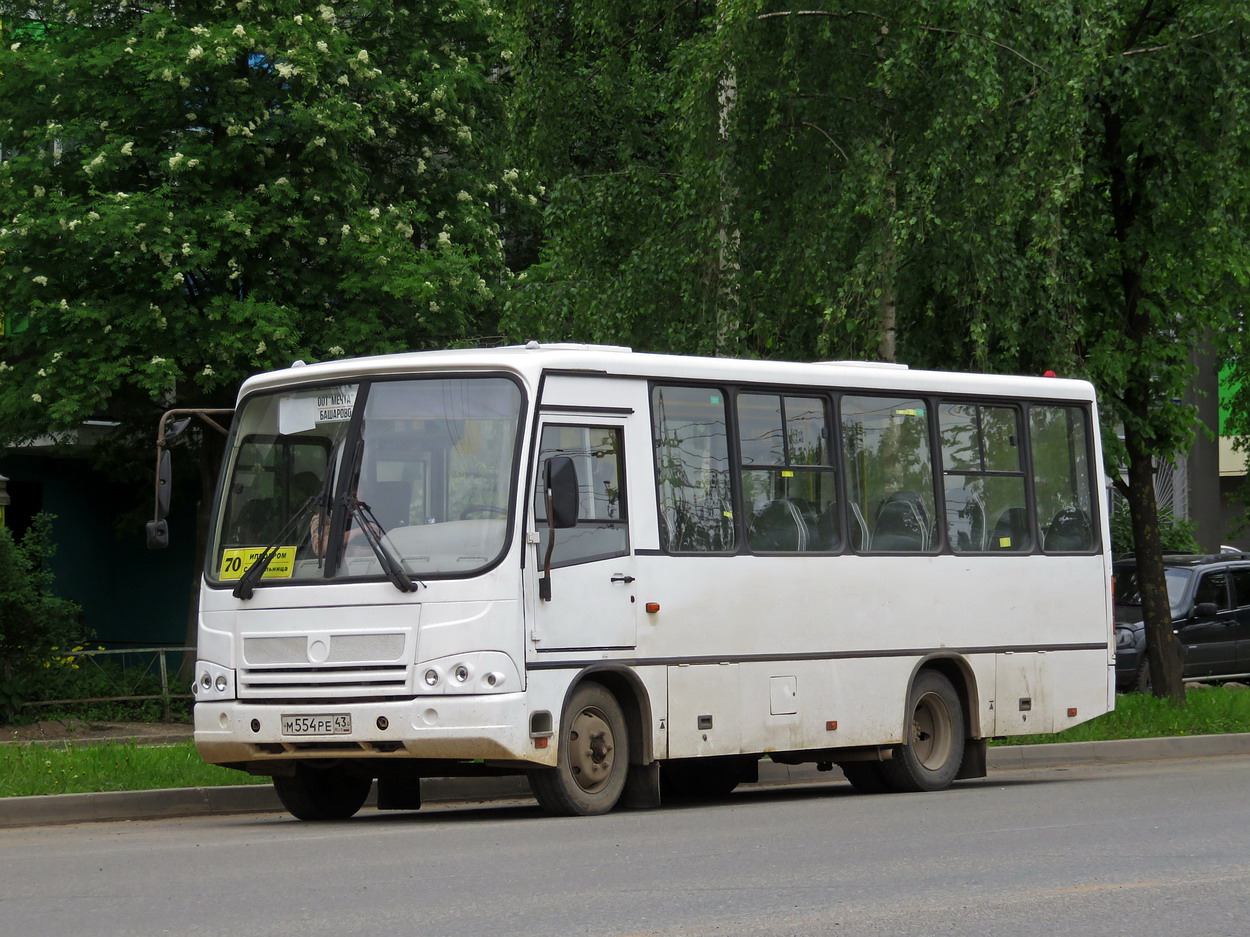 Кировская область, ПАЗ-320402-14 № М 554 РЕ 43