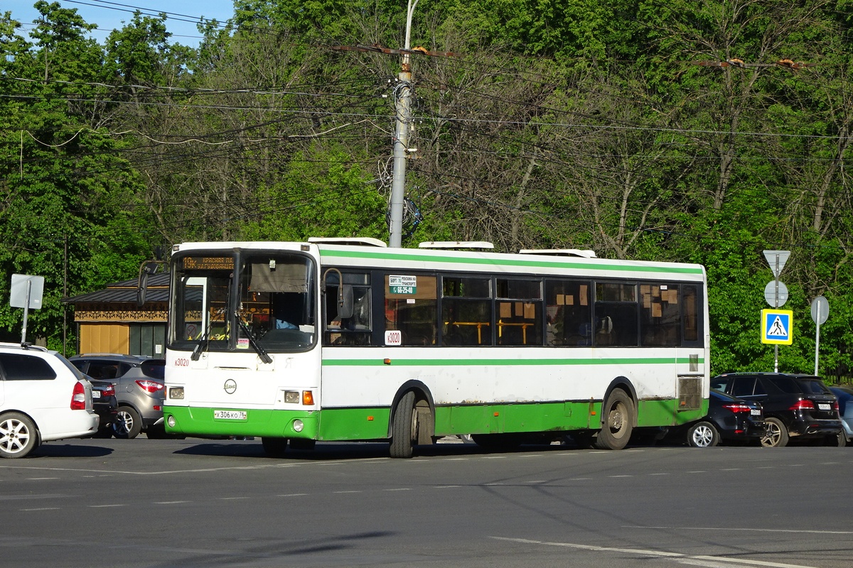 Yaroslavl region, LiAZ-5256.53 Nr. к3020