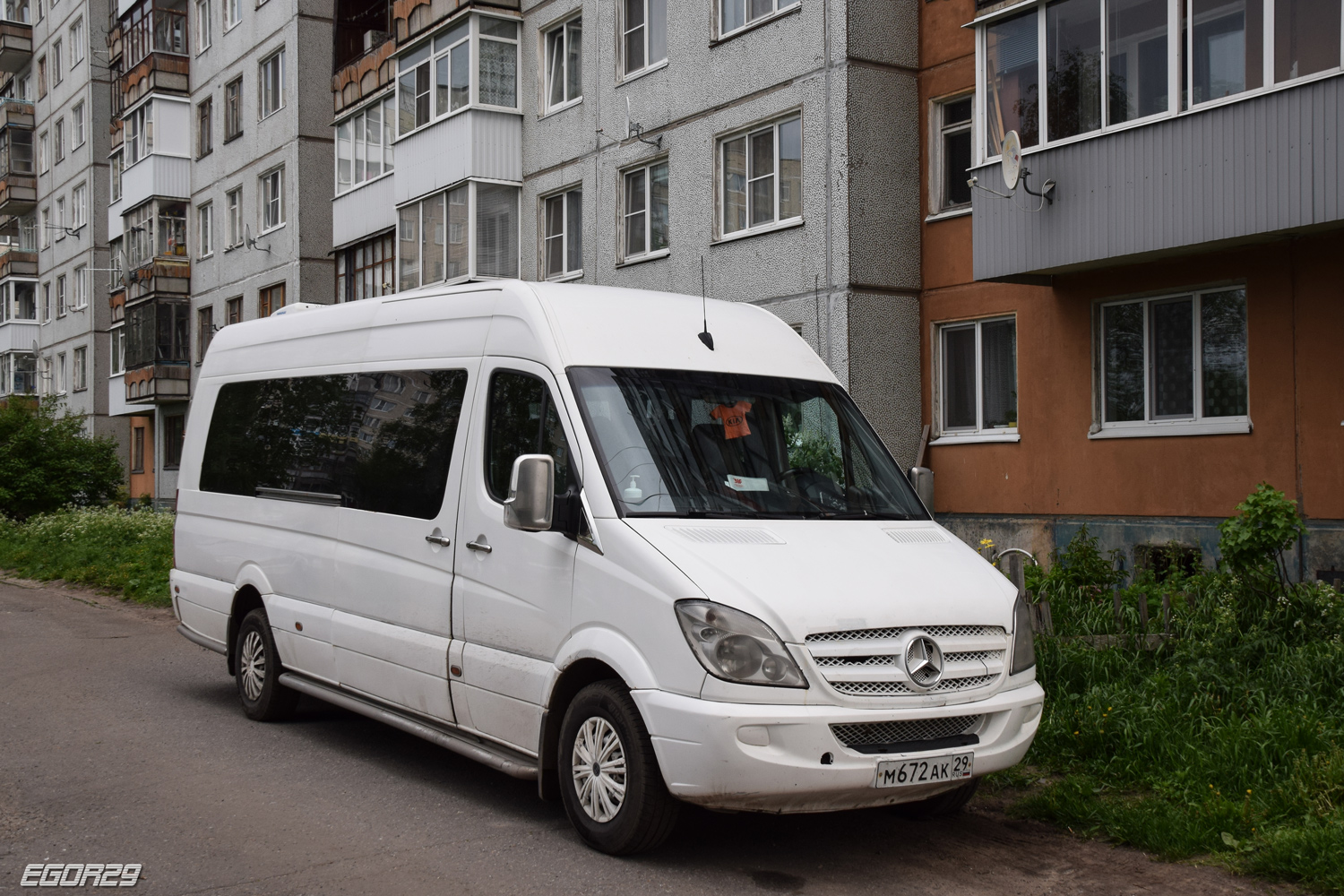 Архангельская область, Актрия 3515N (MB Sprinter) № М 672 АК 29