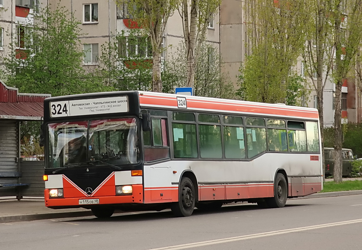 Lipetsk region, Mercedes-Benz O405N2 Nr. Н 115 ОВ 48