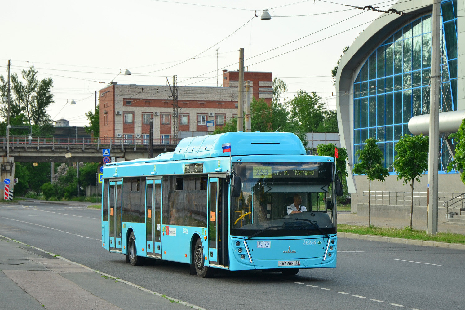 Санкт-Петербург, МАЗ-203.948 № 38256