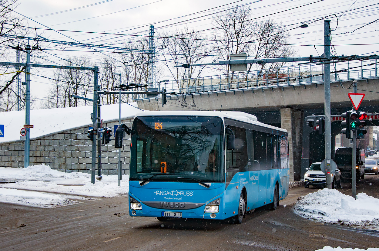 Эстония, IVECO Crossway LE LINE 12M № 111 GJJ