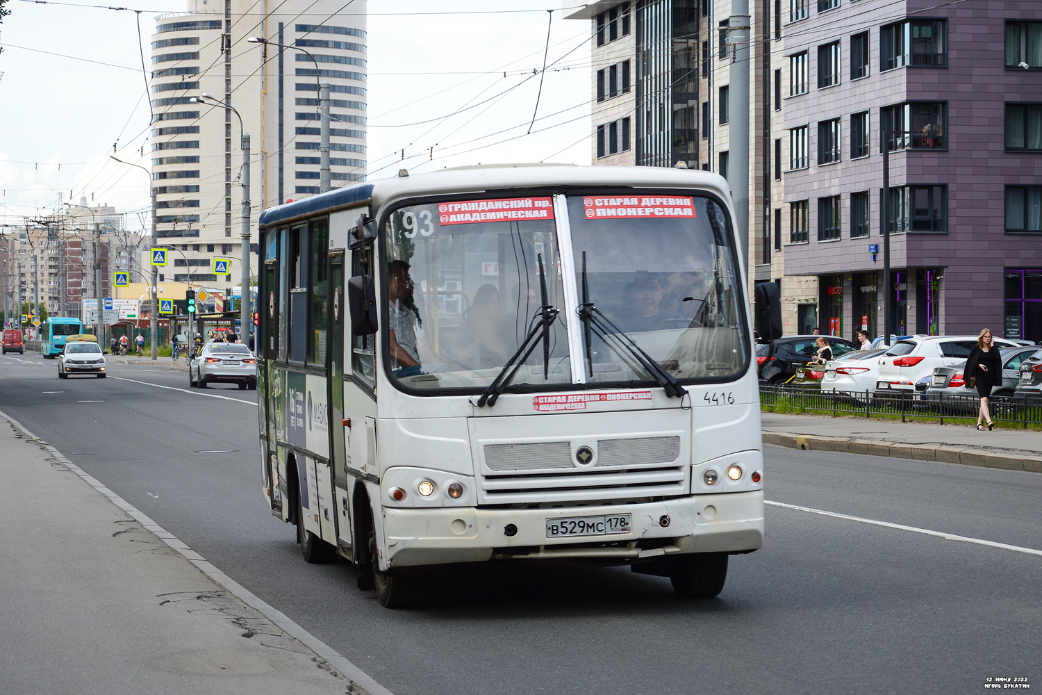 Санкт-Петербург, ПАЗ-320402-05 № n416