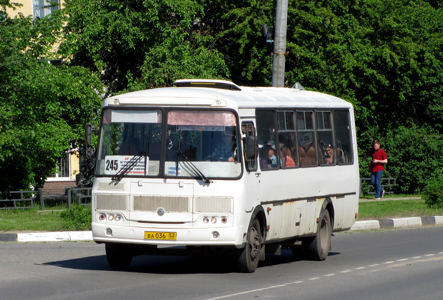 Нижегородская область, ПАЗ-4234-04 № ВА 036 52