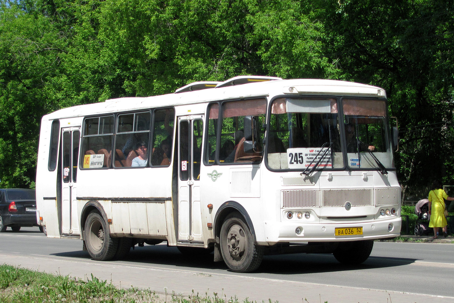 Нижегородская область, ПАЗ-4234-04 № ВА 036 52