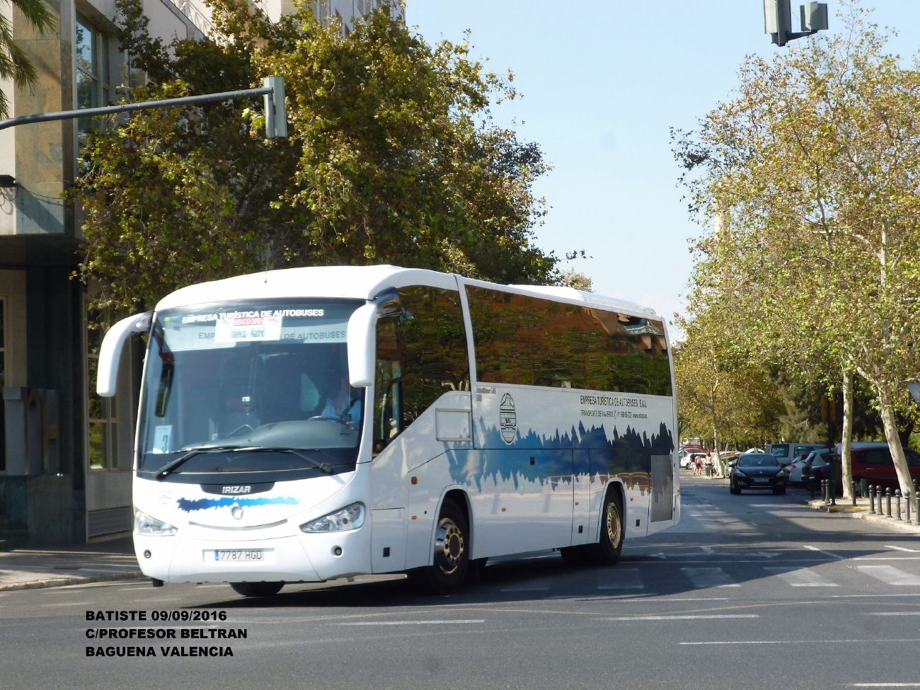 Испания, Irizar New Century 12.35 № 7787 HGD