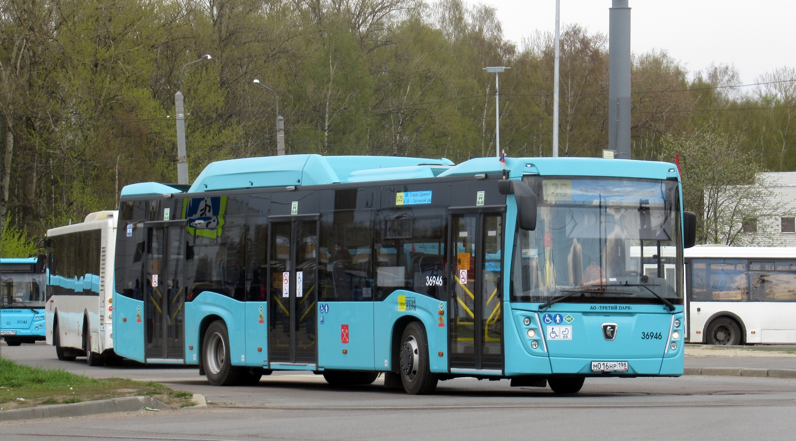 Sankt Peterburgas, NefAZ-5299-40-57 (CNG) Nr. 36946