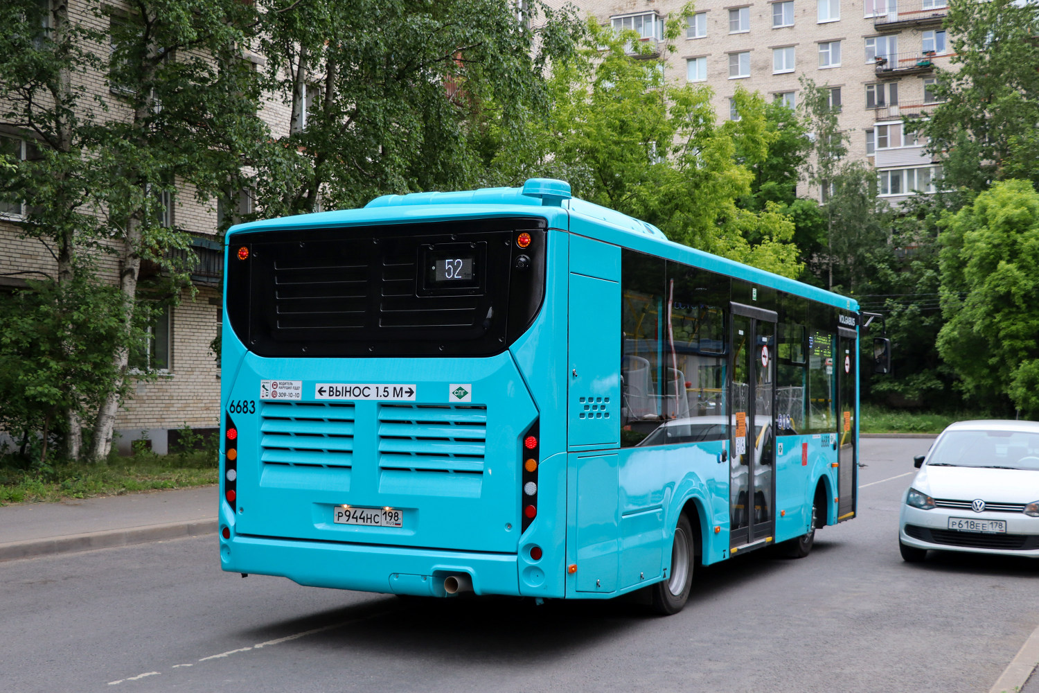Sankt Peterburgas, Volgabus-4298.G4 (LNG) Nr. 6683
