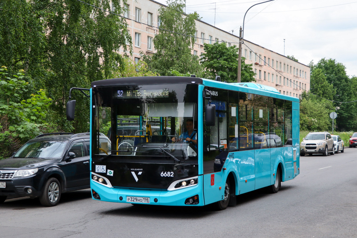 Санкт-Петербург, Volgabus-4298.G4 (LNG) № 6682