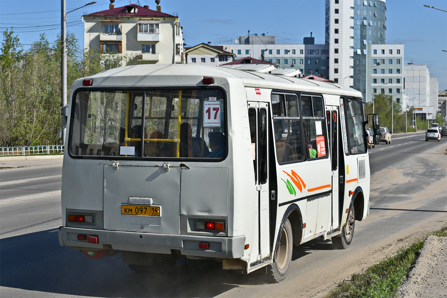 Sahas Republika (Jakutija), PAZ-32054 № КМ 097 14