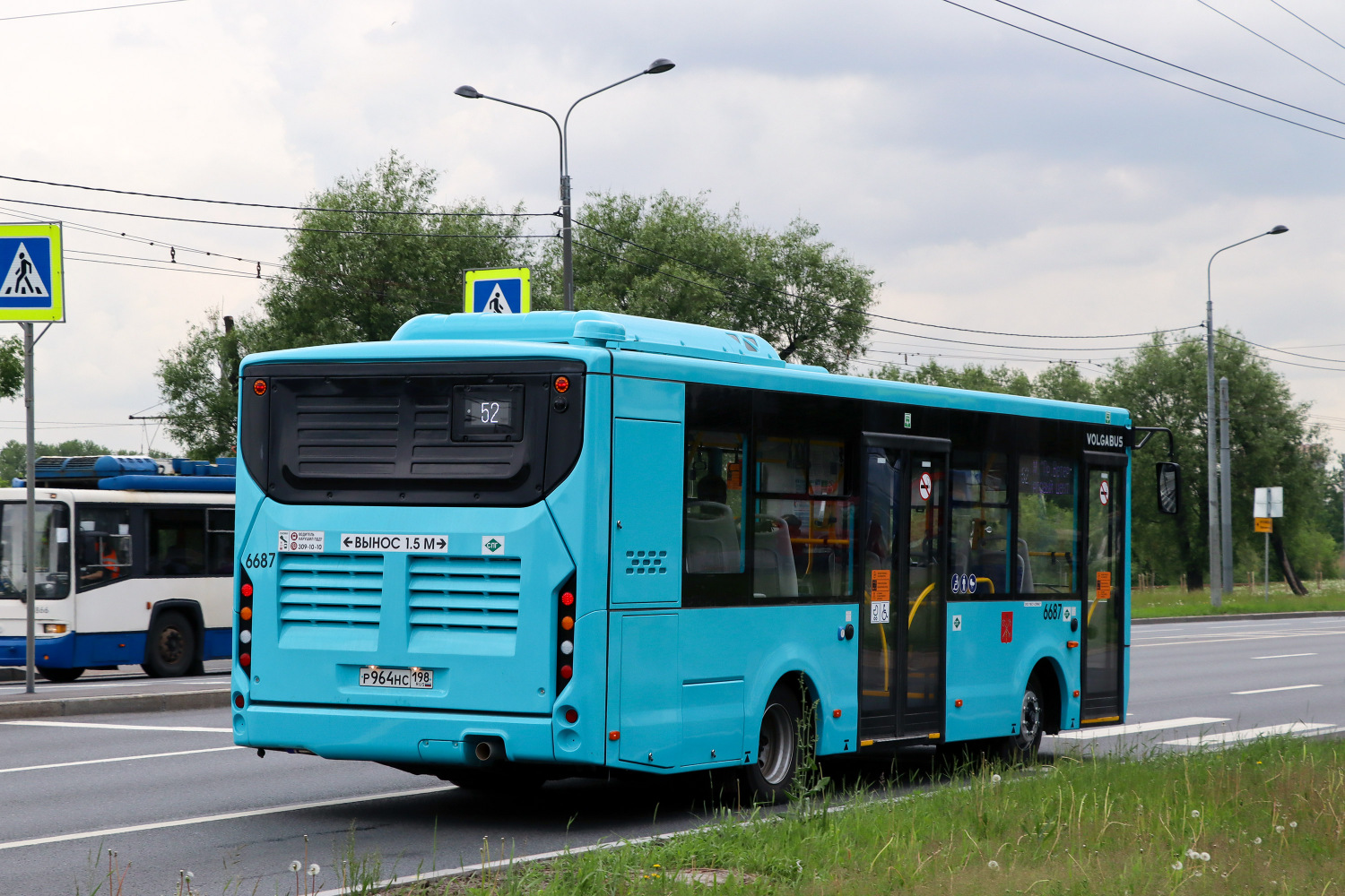 Санкт-Петербург, Volgabus-4298.G4 (LNG) № 6687