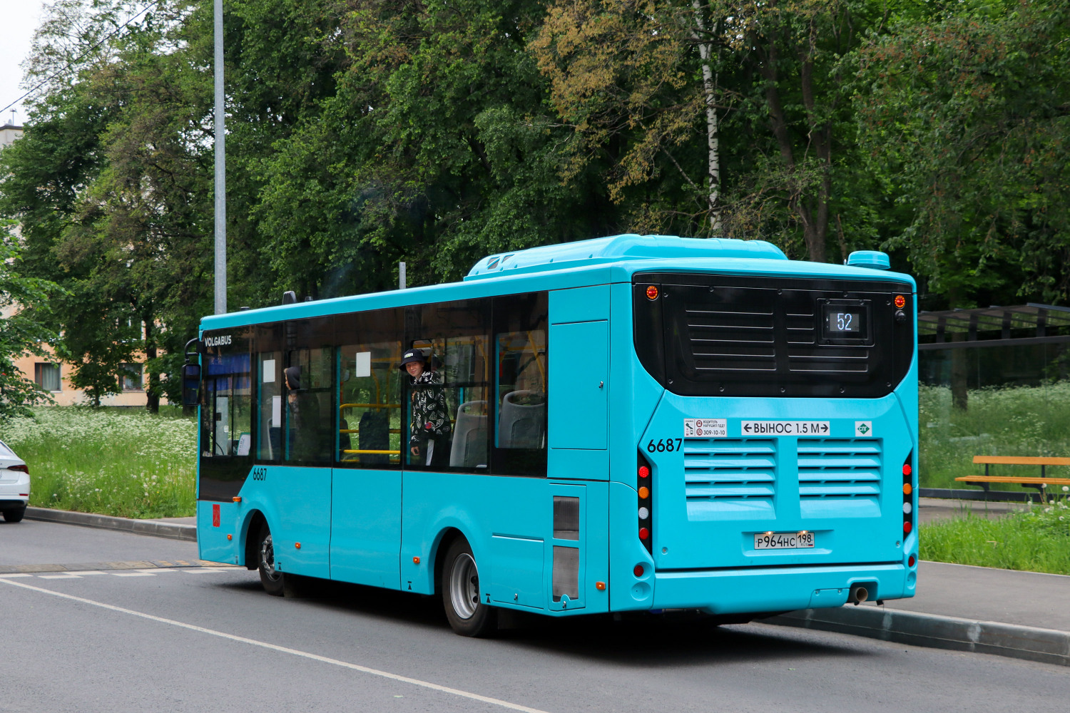 Sankt Peterburgas, Volgabus-4298.G4 (LNG) Nr. 6687