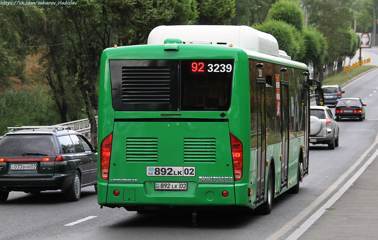 Алматы, Zhong Tong LCK6125HGAN № 3239