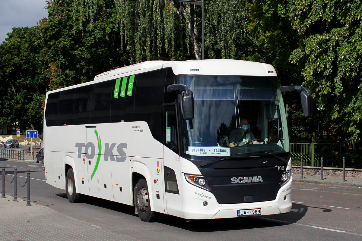 Литва, Scania Touring HD № 108