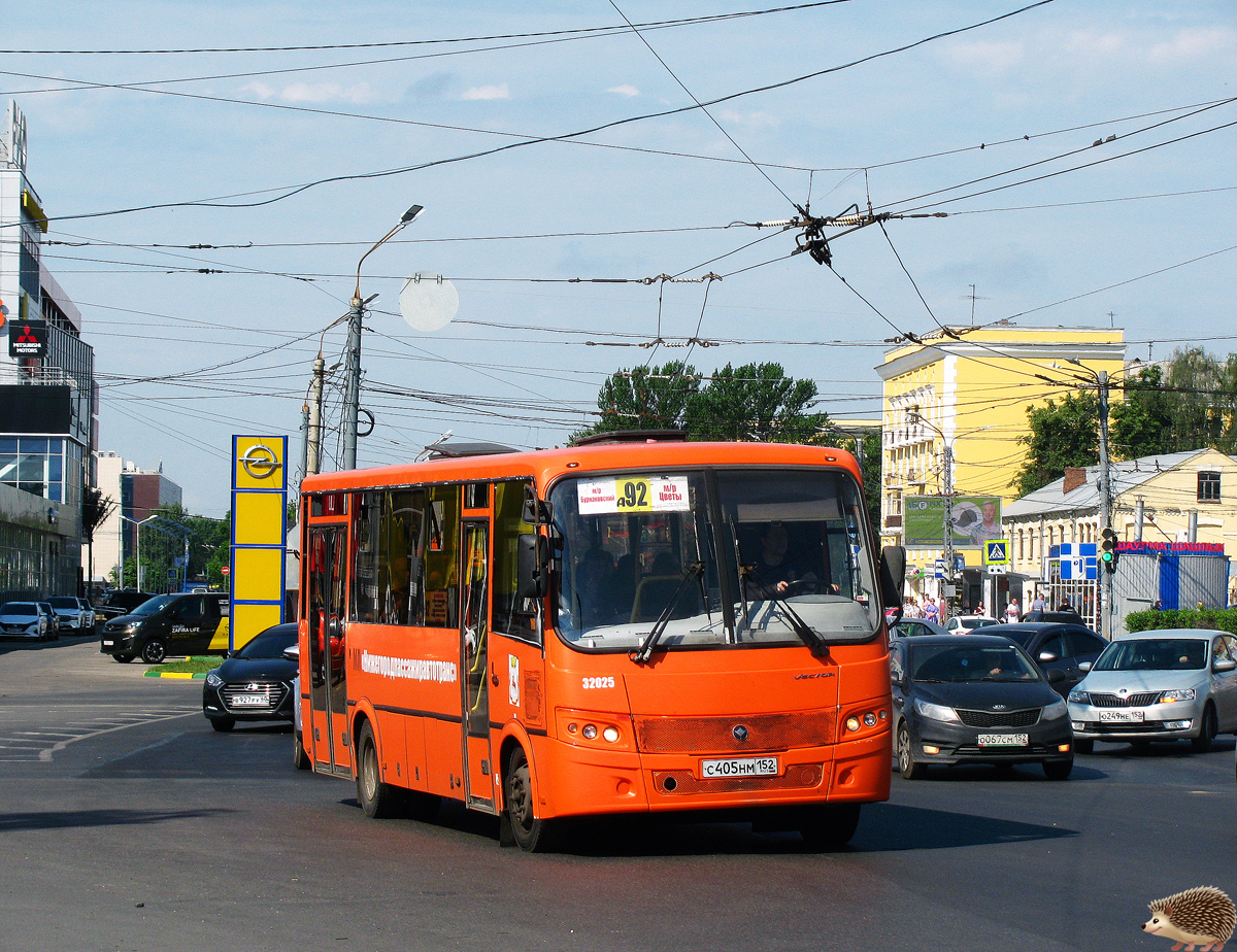 Нижегородская область, ПАЗ-320414-04 "Вектор" № 32025