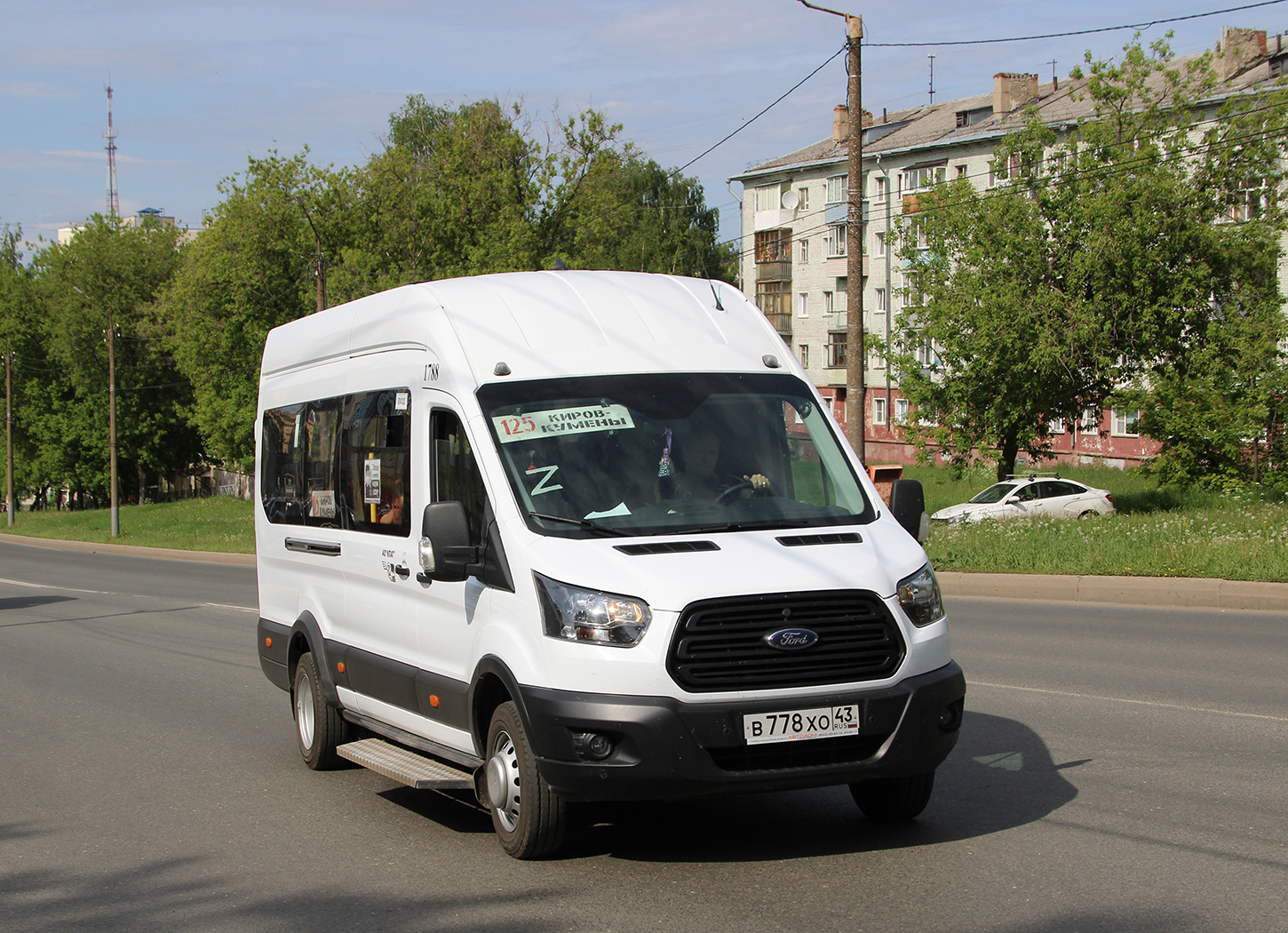 Кировская область, Ford Transit FBD [RUS] (X2F.ESG.) № х788