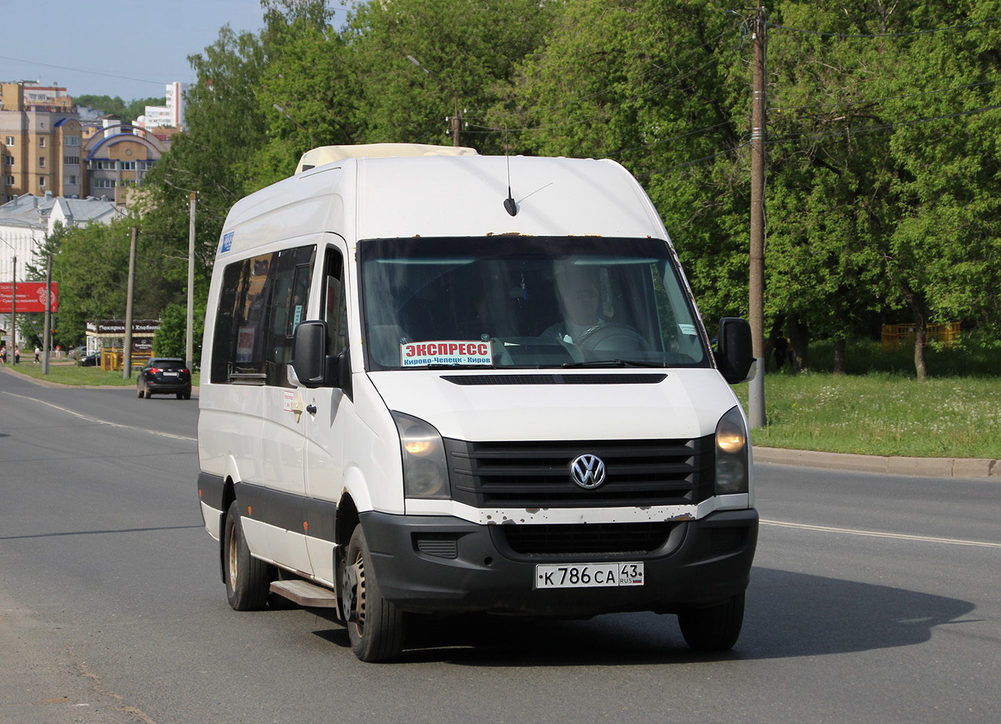 Кировская область, Луидор-223700 (Volkswagen Crafter) № К 786 СА 43