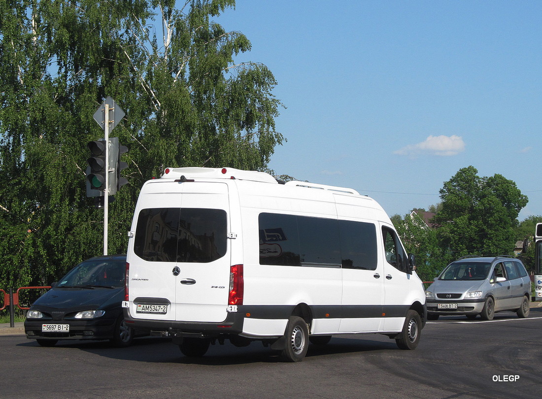 Витебская область, Mercedes-Benz Sprinter W907 316CDI № АМ 5347-2