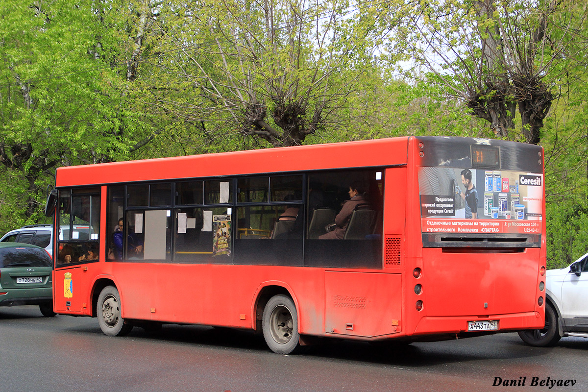 Кировская область, МАЗ-206.068 № А 443 ТА 43