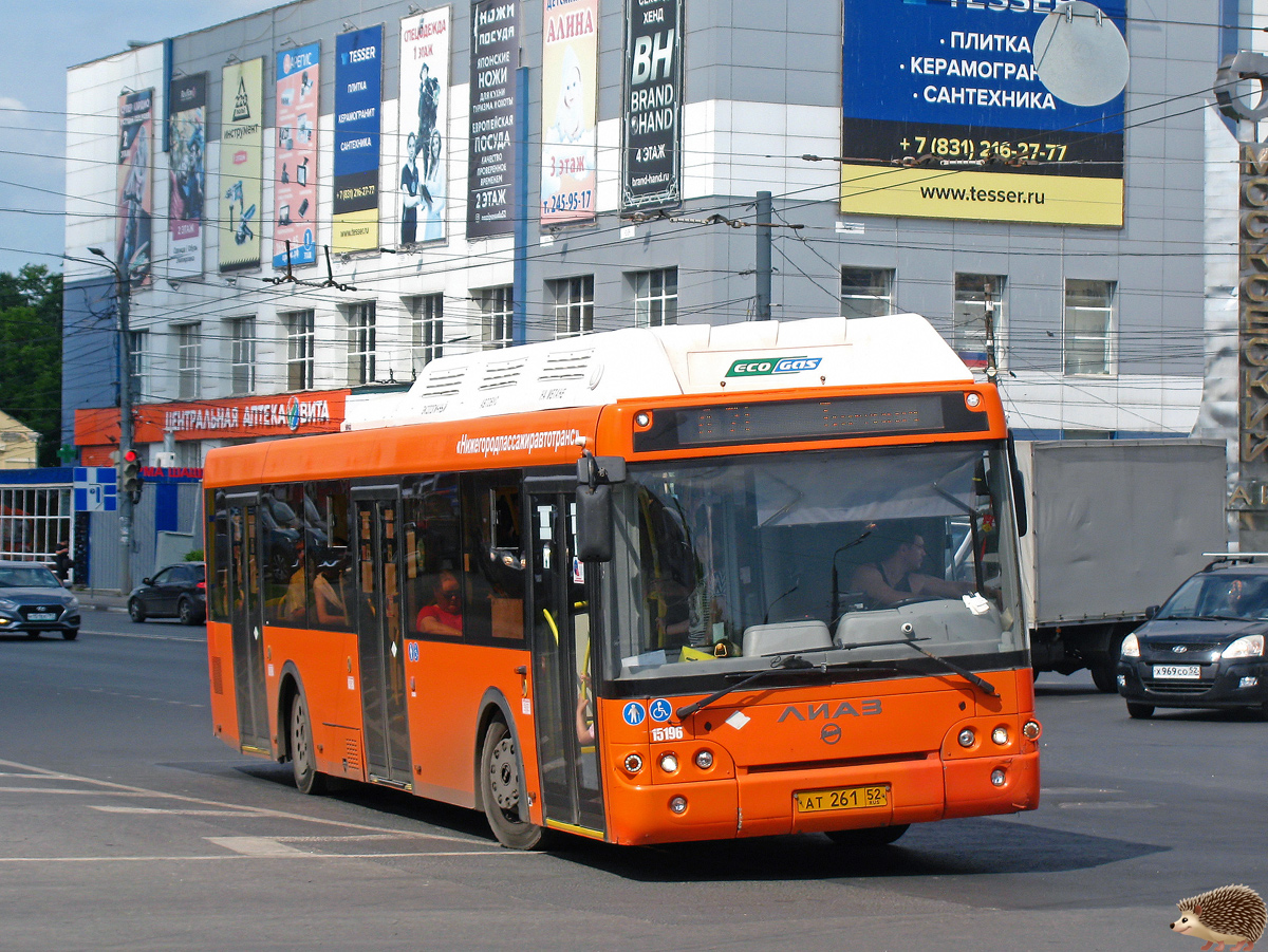 Нижегородская область, ЛиАЗ-5292.67 (CNG) № 15196