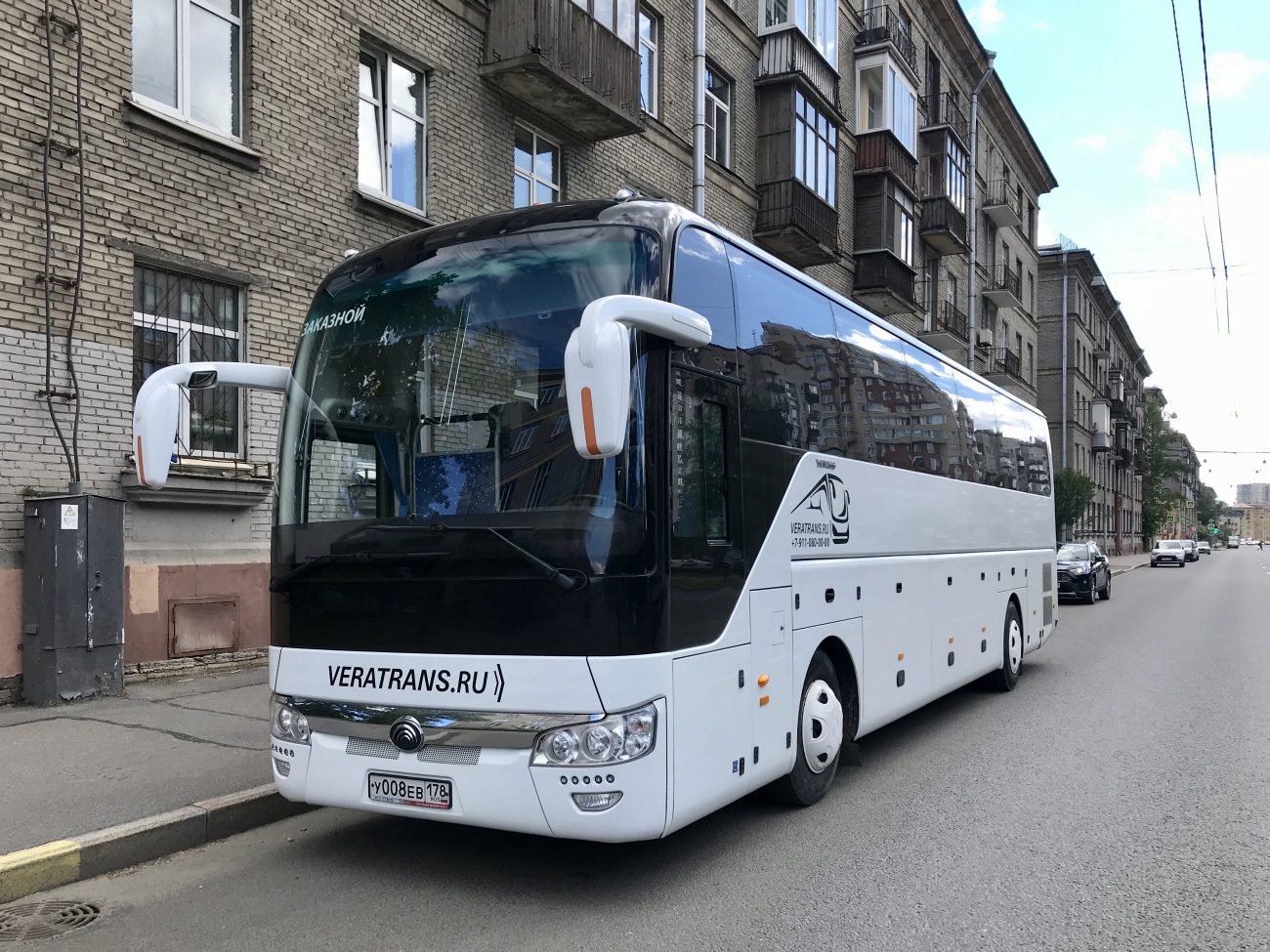 Санкт-Петербург, Yutong ZK6122H9 № У 008 ЕВ 178