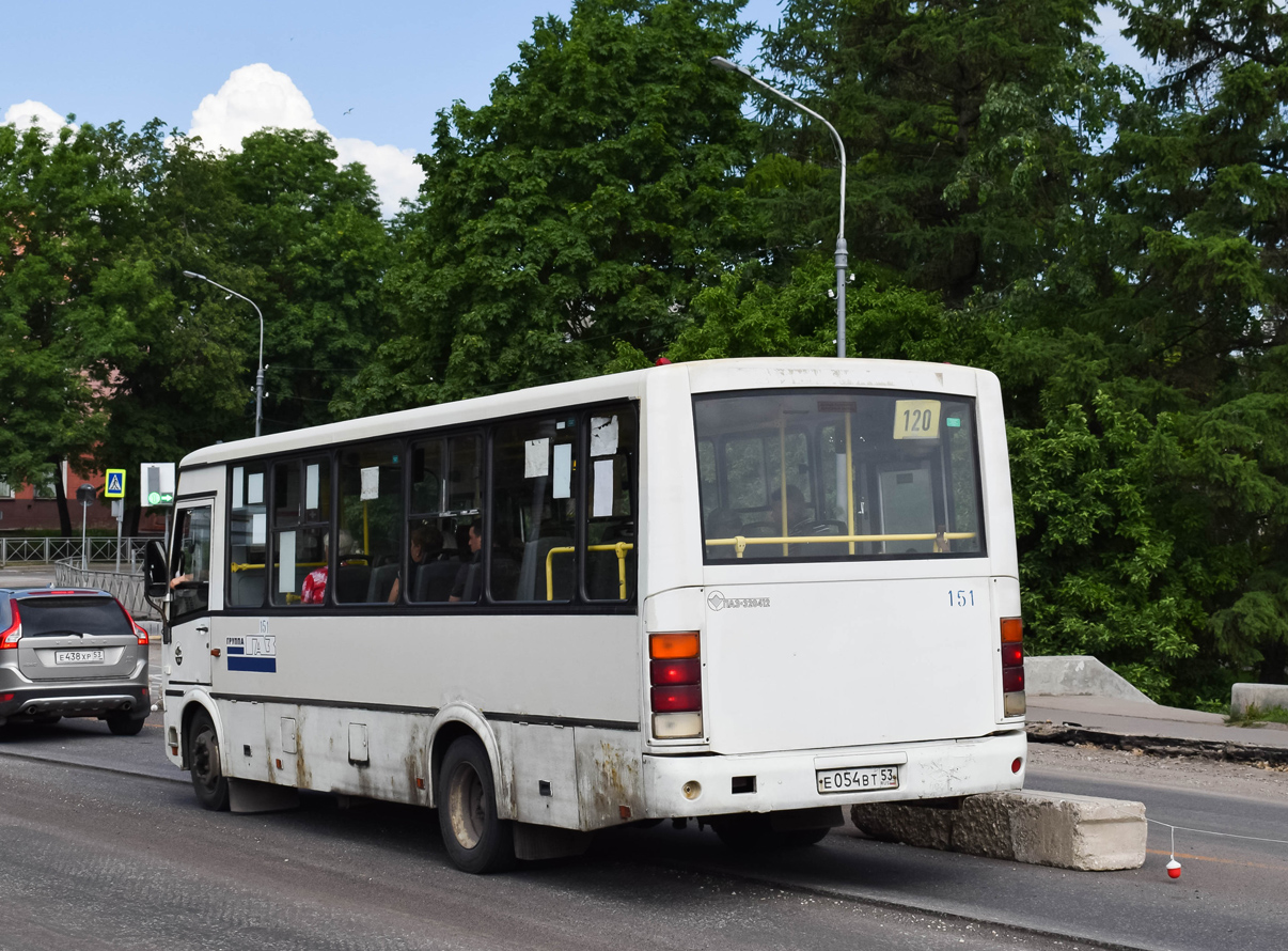 Новгородская область, ПАЗ-320412-05 № 151