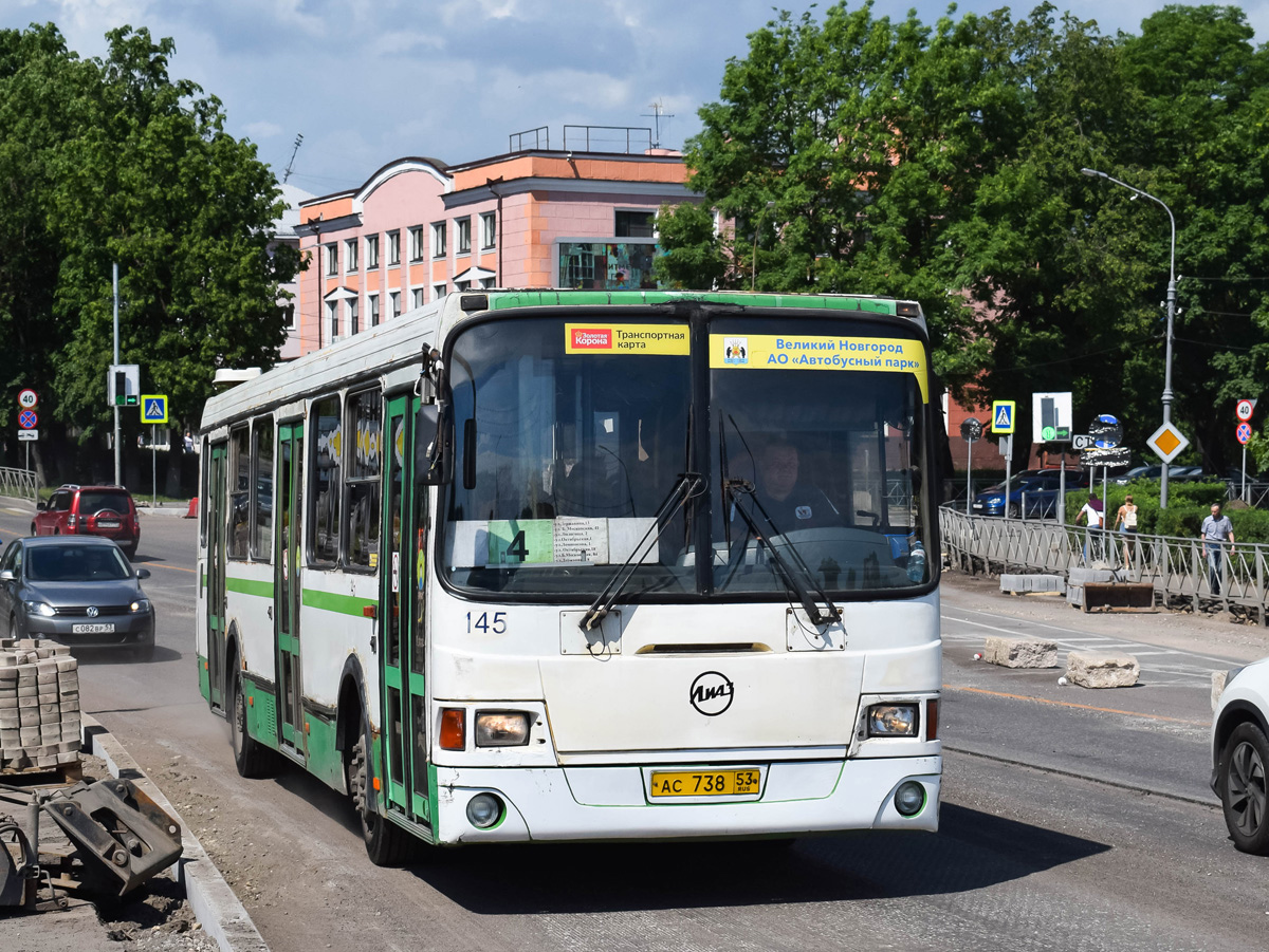 Новгородская область, ЛиАЗ-5256.26 № 145