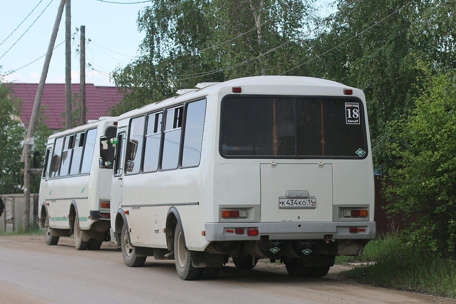 Саха (Якутия), ПАЗ-32054 № К 434 КО 14