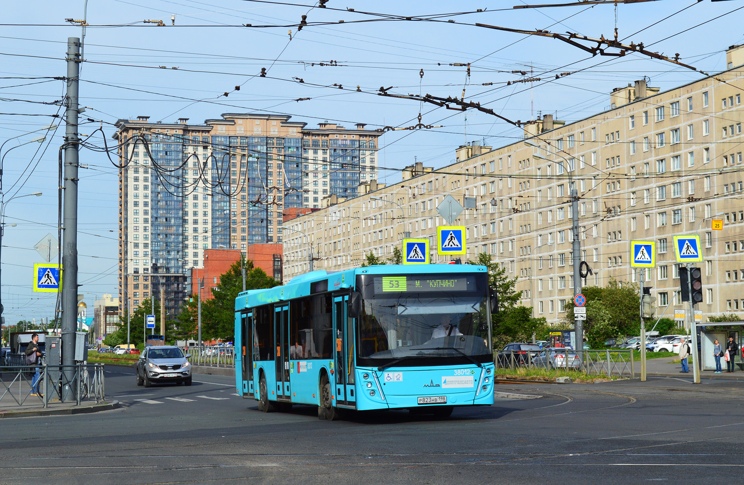 Санкт-Петербург, МАЗ-203.945 № 38012