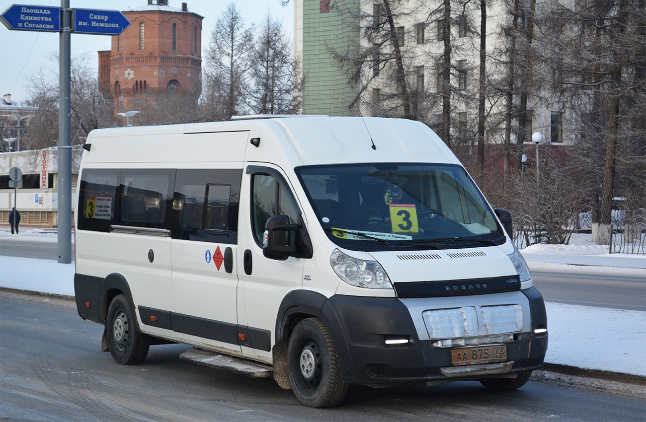 Тюменская область, Нижегородец-FST613 (FIAT Ducato) № АА 875 72