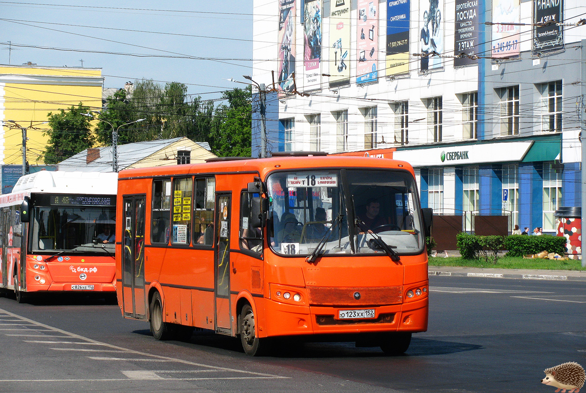 Нижегородская область, ПАЗ-320414-05 "Вектор" № О 123 ХХ 152