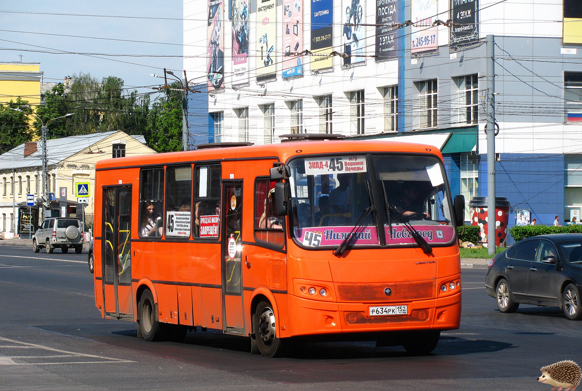 Нижегородская область, ПАЗ-320414-05 "Вектор" № Р 634 РК 152