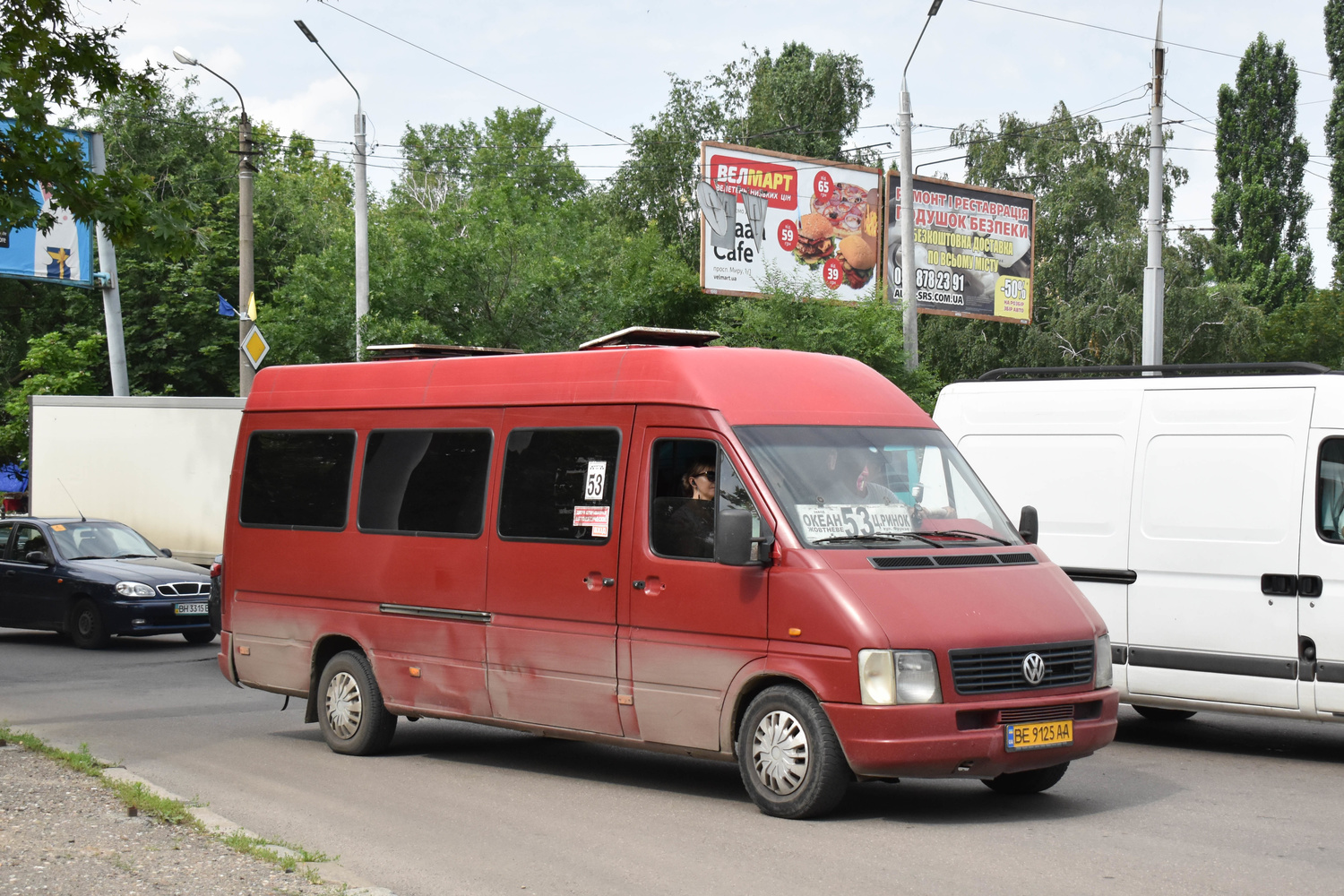 Миколаївська область, Volkswagen LT35 № BE 9125 AA