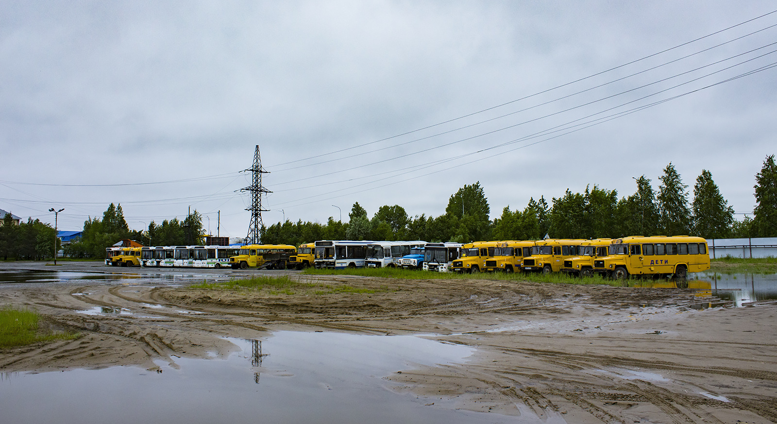 Ханты-Мансийский АО — Автобусные парки