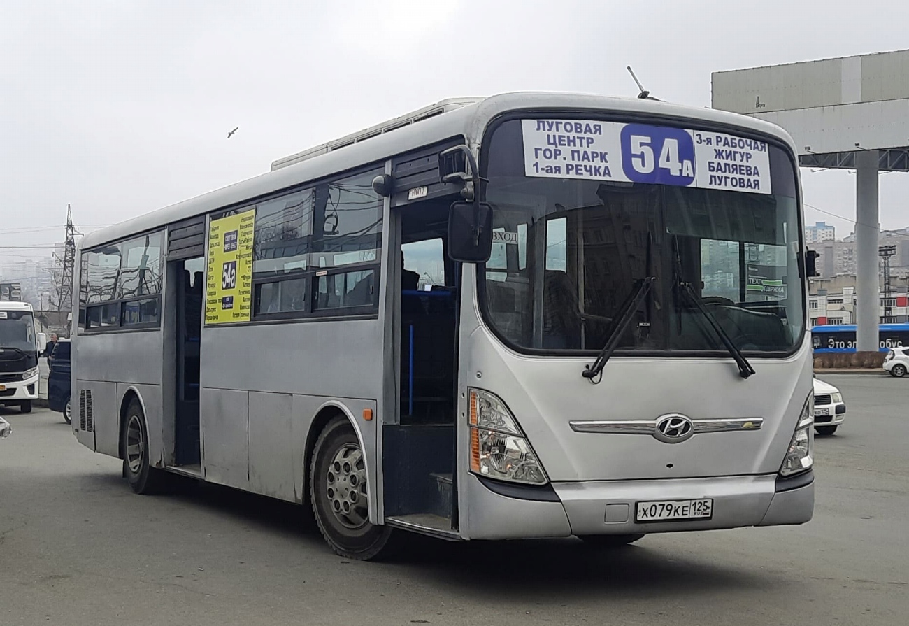 Приморский край, Hyundai New Super AeroCity 1F/L № Х 079 КЕ 125