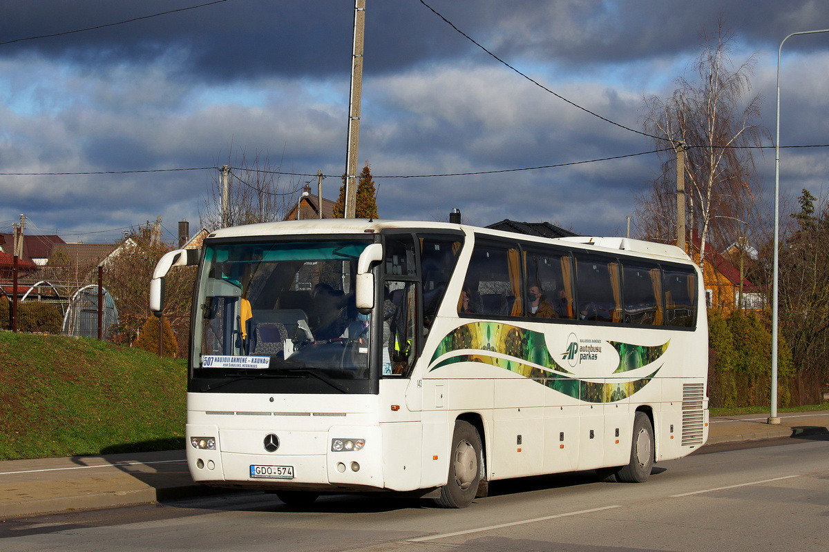 Litvánia, Mercedes-Benz O350-15RHD Tourismo sz.: 143