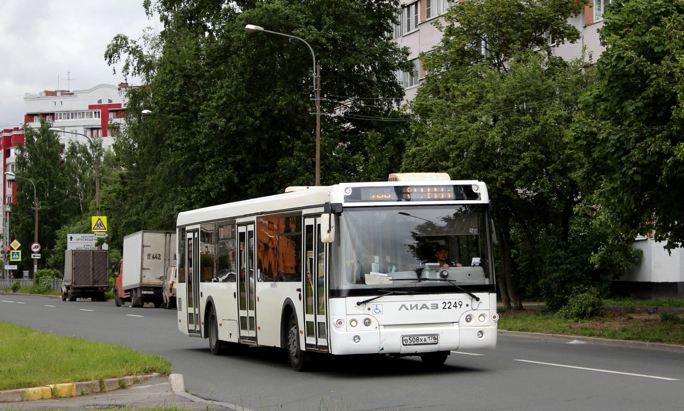 Санкт-Петербург, ЛиАЗ-5292.60 № 2249