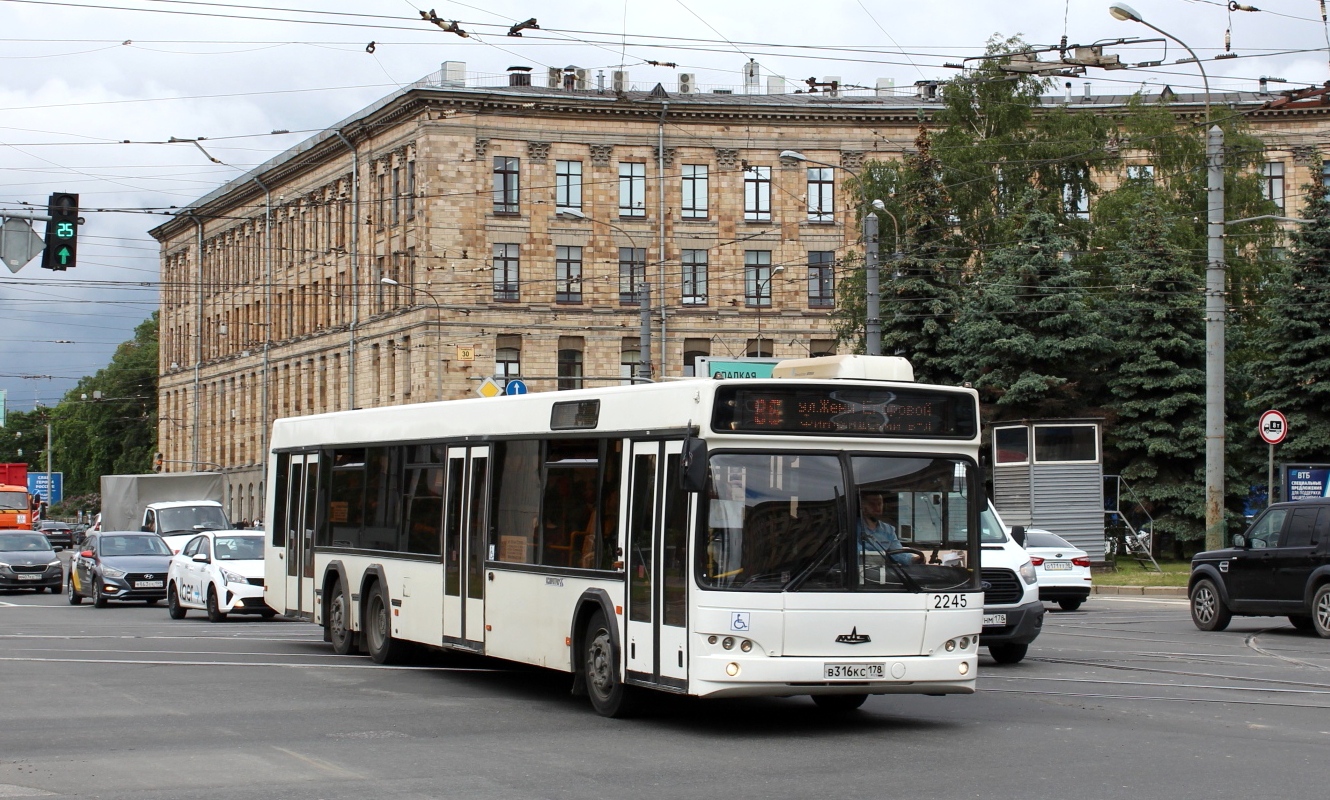 Санкт-Петербург, МАЗ-107.466 № 2245