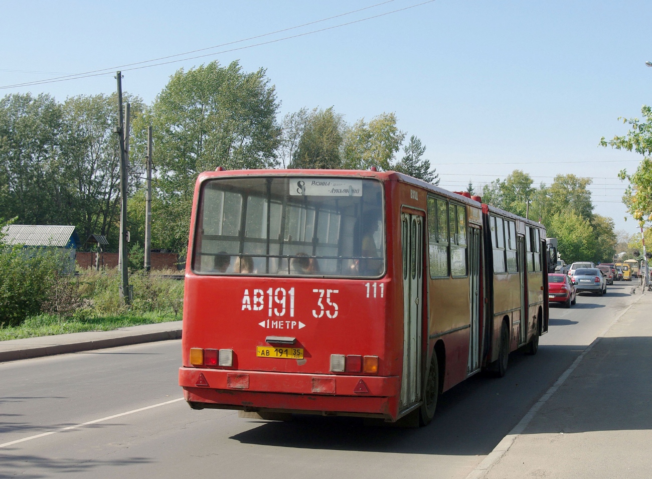 Вологодская область, Ikarus 280.33 № 111