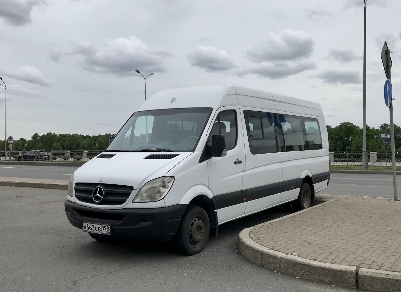 Ленинградская область, Луидор-22360C (MB Sprinter) № А 663 СВ 198