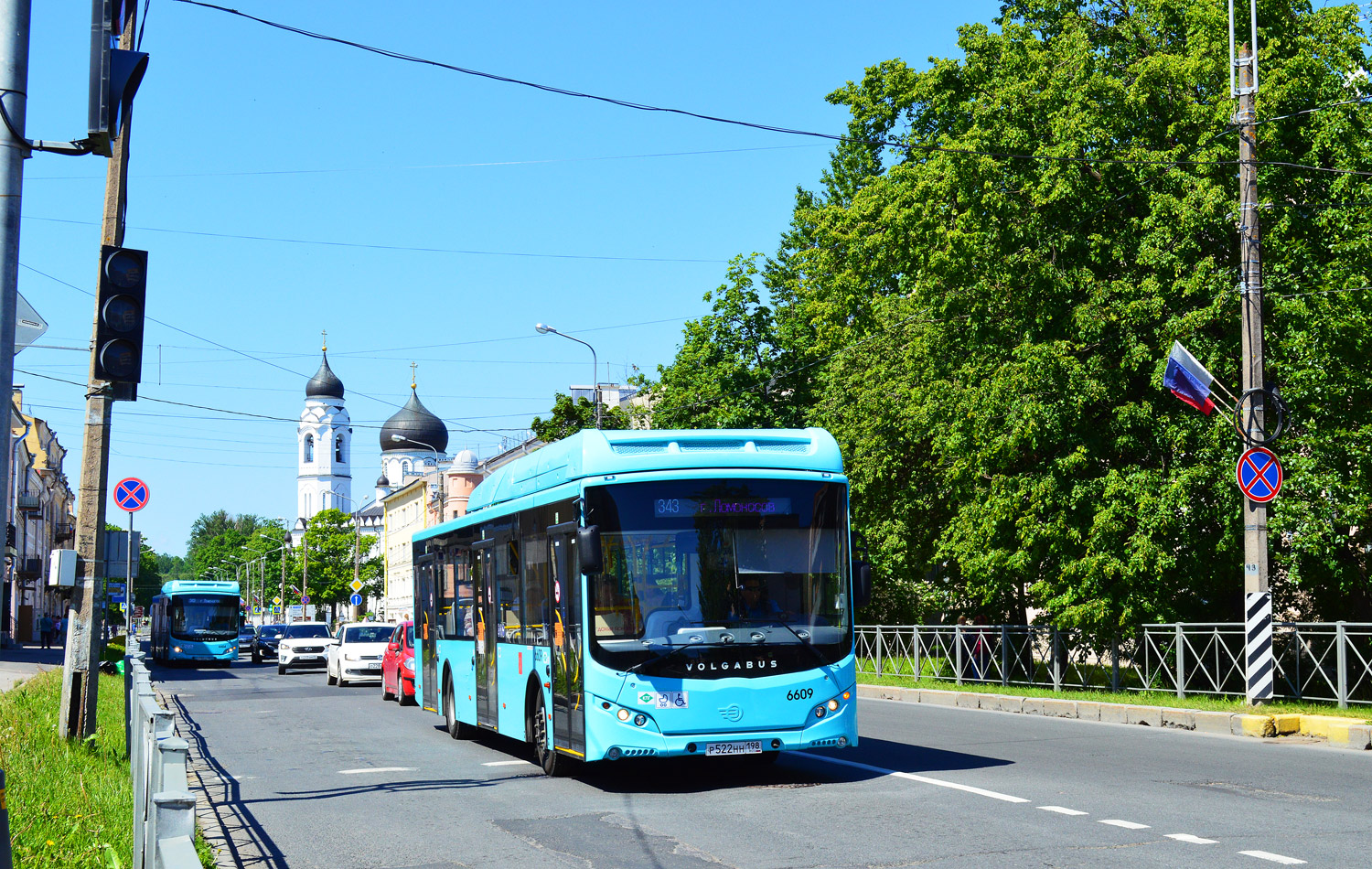 Санкт-Петербург, Volgabus-5270.G4 (CNG) № 6609