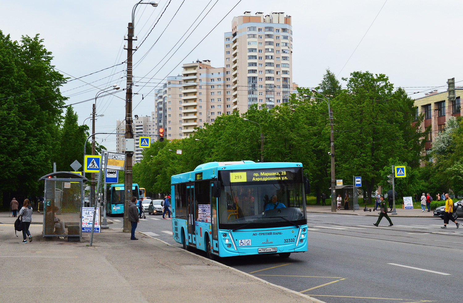 Санкт-Петербург, МАЗ-206.945 № 32332