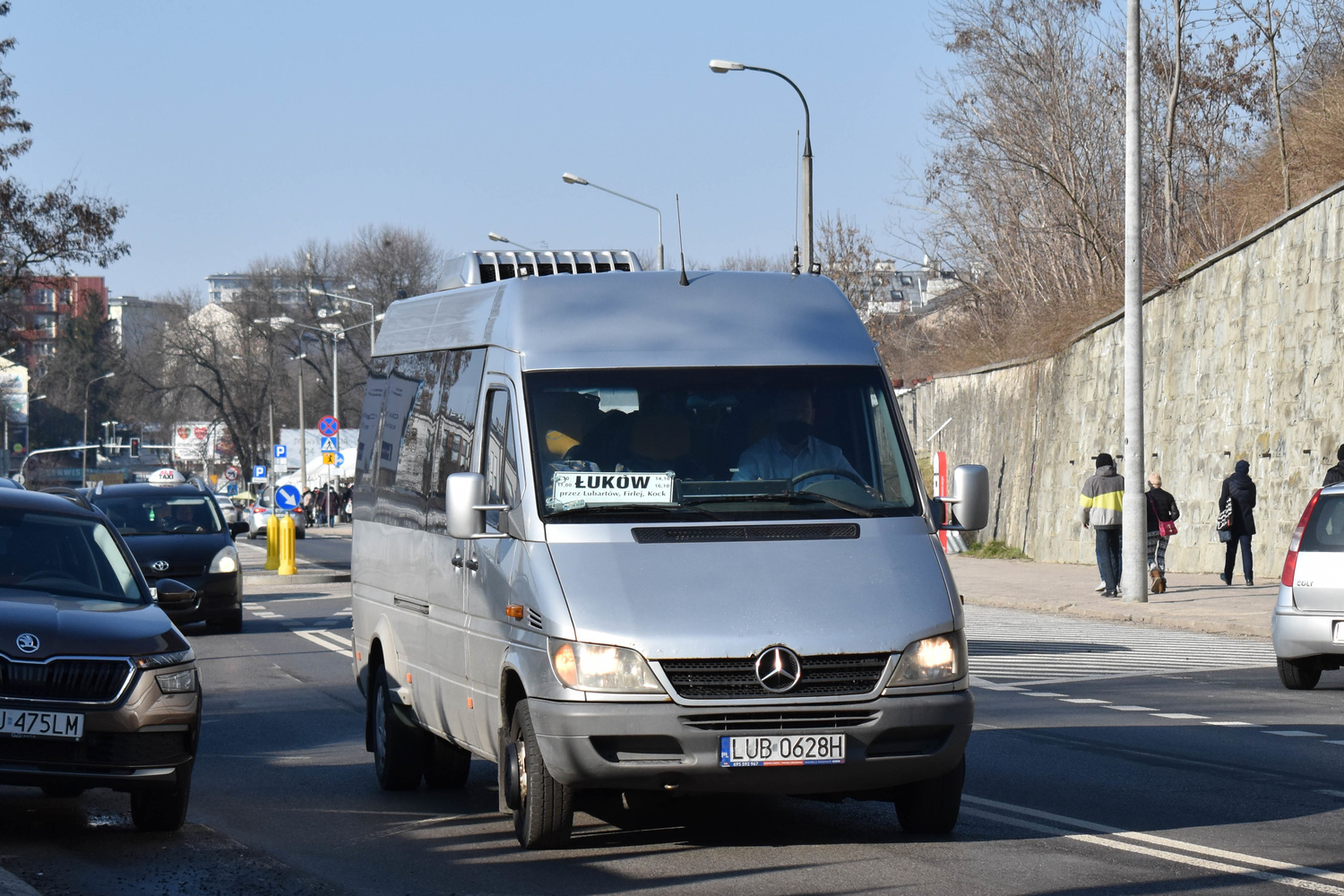 Польша, Mercedes-Benz Sprinter W904 416CDI № LUB 0628H
