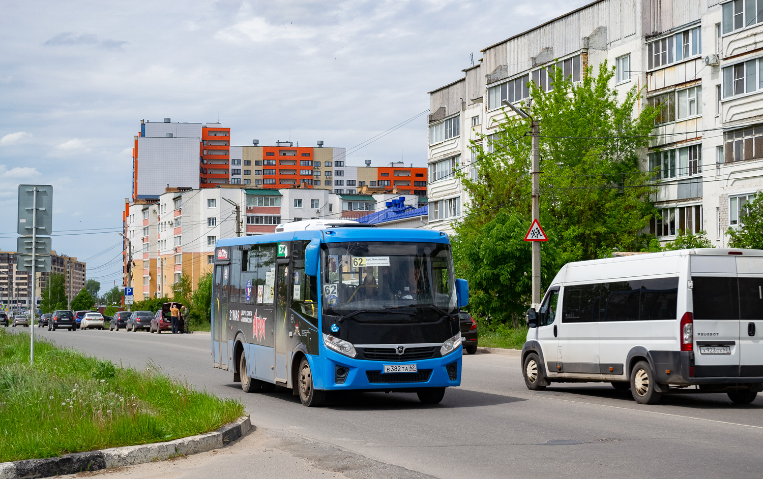 Ryazanská oblast, PAZ-320435-04 "Vector Next" č. В 382 ТА 62