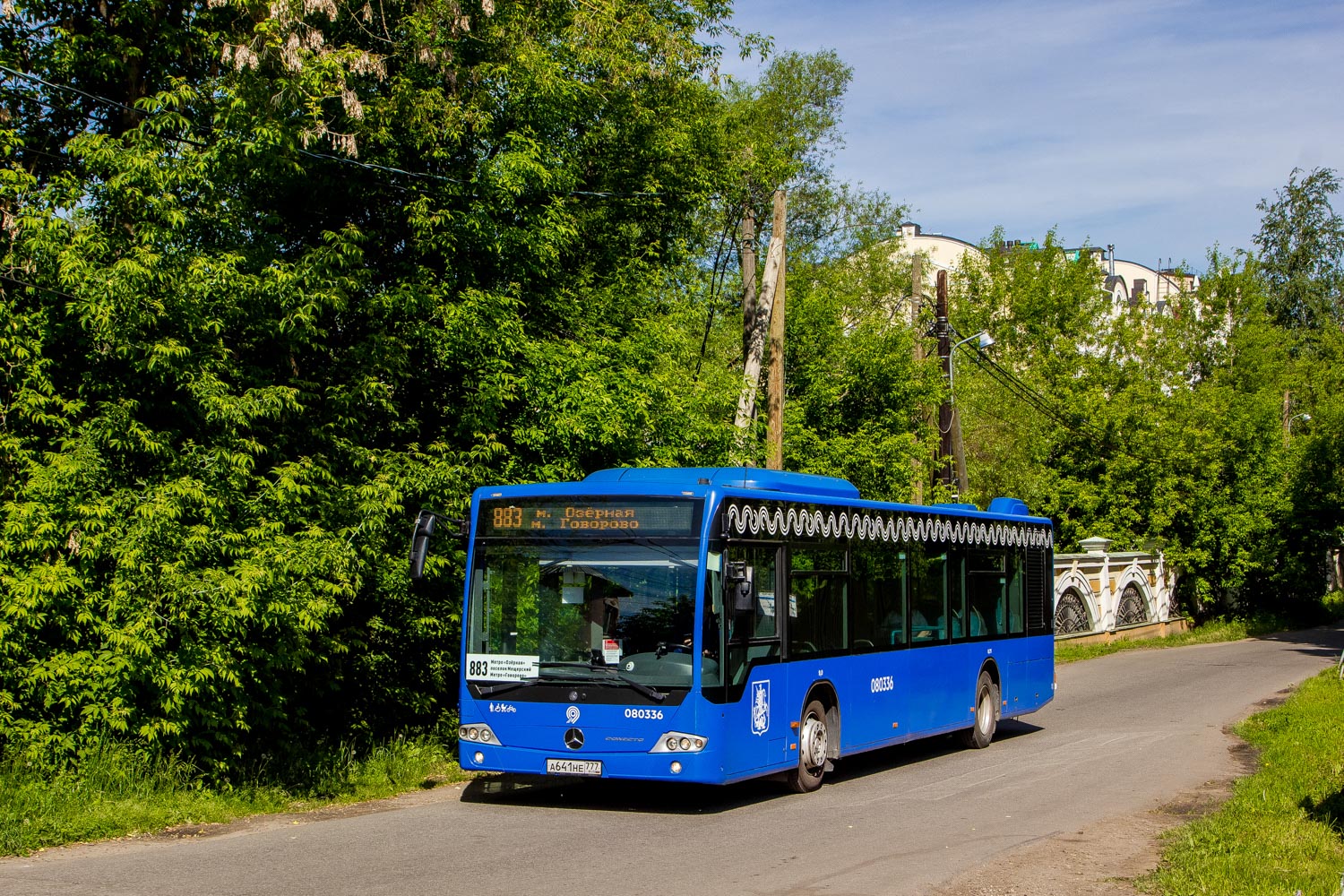 Moszkva, Mercedes-Benz Conecto II sz.: 080336