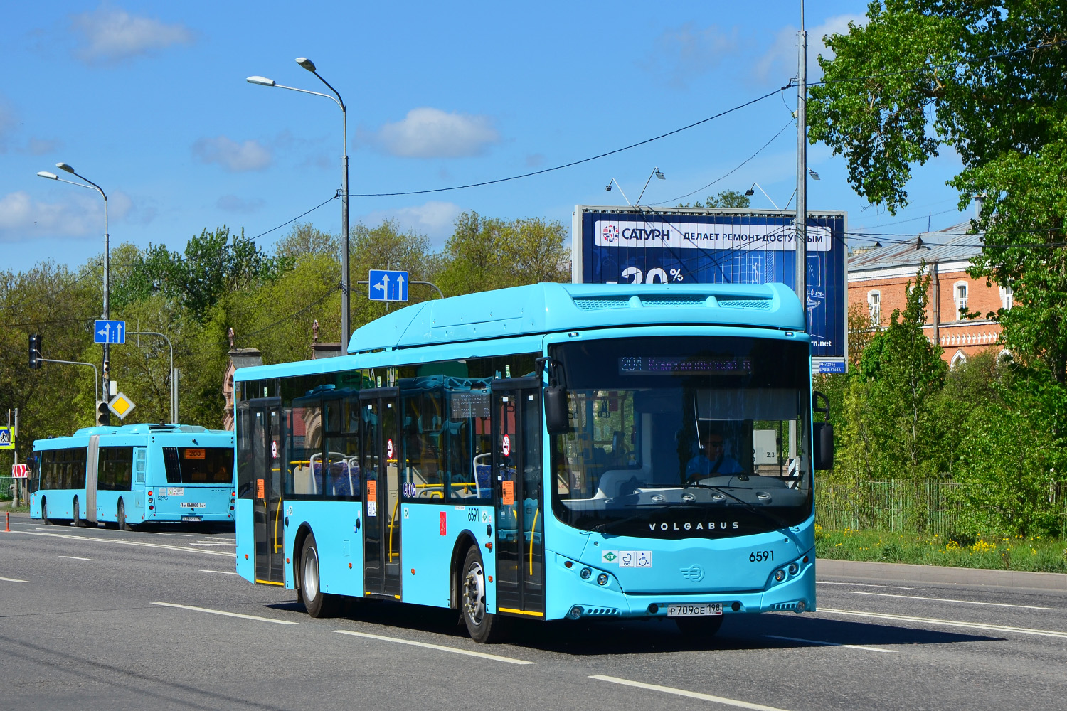 Санкт-Петербург, Volgabus-5270.G4 (CNG) № 6591