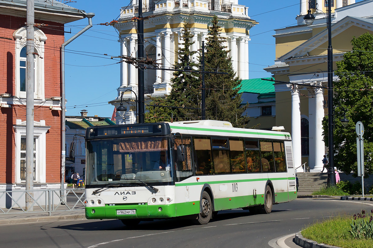 Ярославская область, ЛиАЗ-5292.22 (2-2-2) № 103