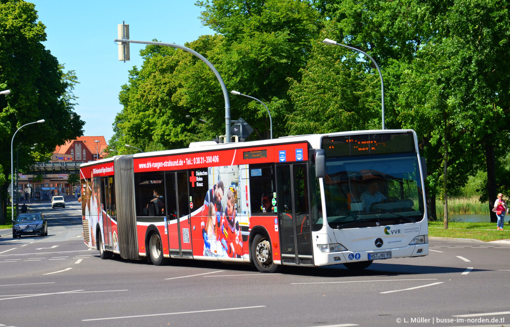 Мекленбург-Передняя Померания, Mercedes-Benz O530G Citaro facelift G № 2095